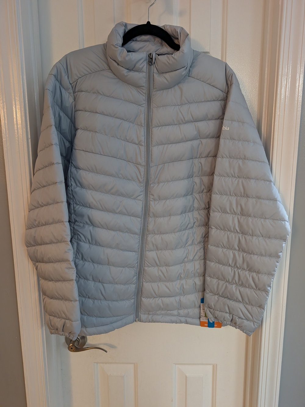 NWT Columbia Blue/Gray Chestnut Clearing Jacket in SIze 1X
